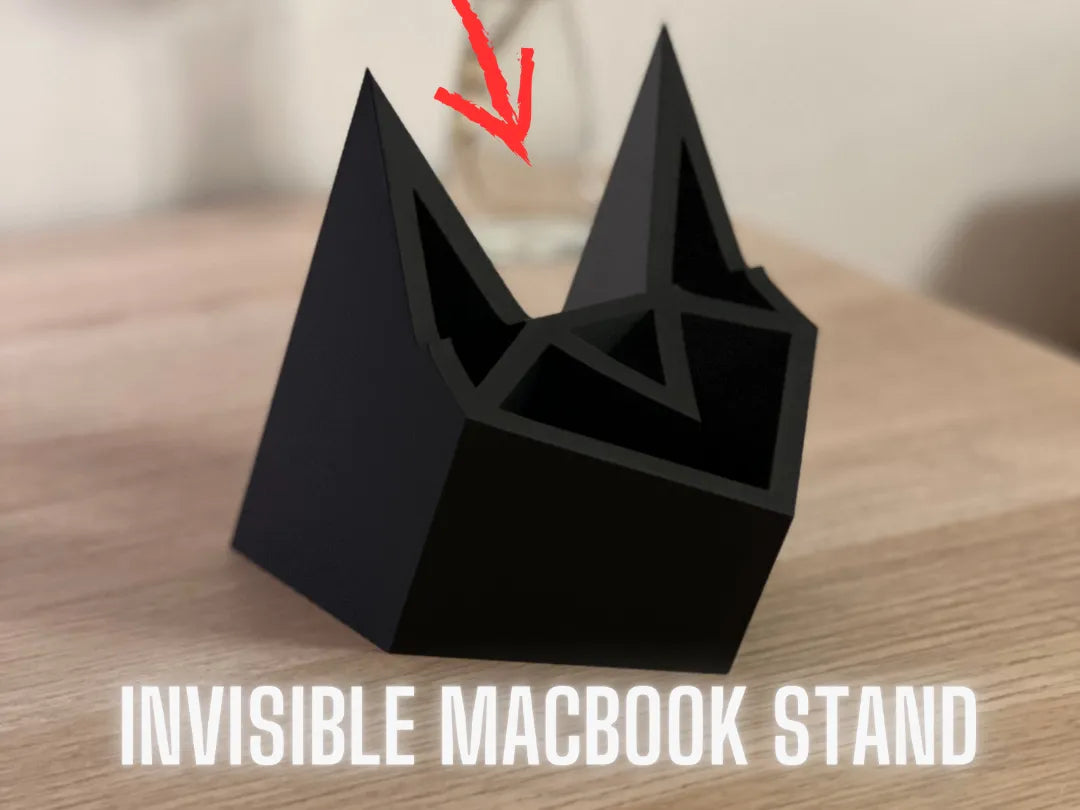 Rehausseur d'ordinateur portable invisible - Bureau Print