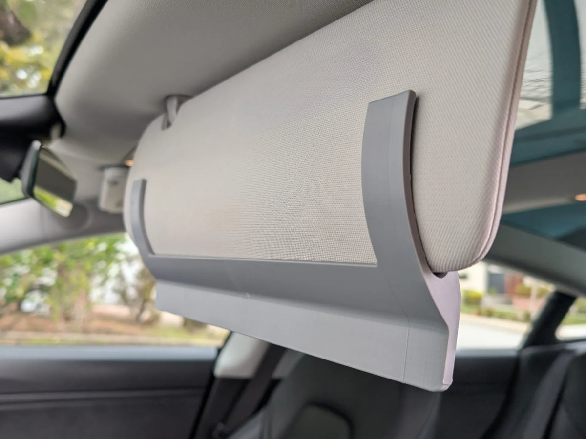 Prolongateur de pare-soleil Tesla Model 3 - Auto Print