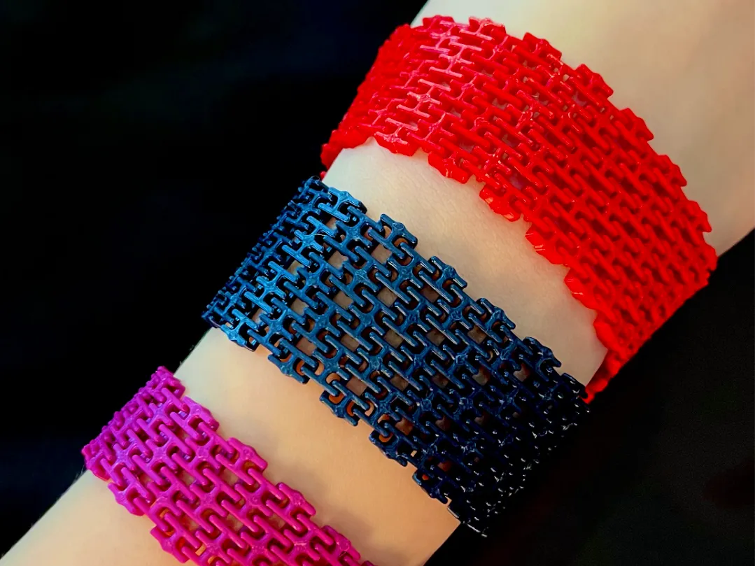 Bracelets en cotte de mailles Pipelink - Bijoux Print