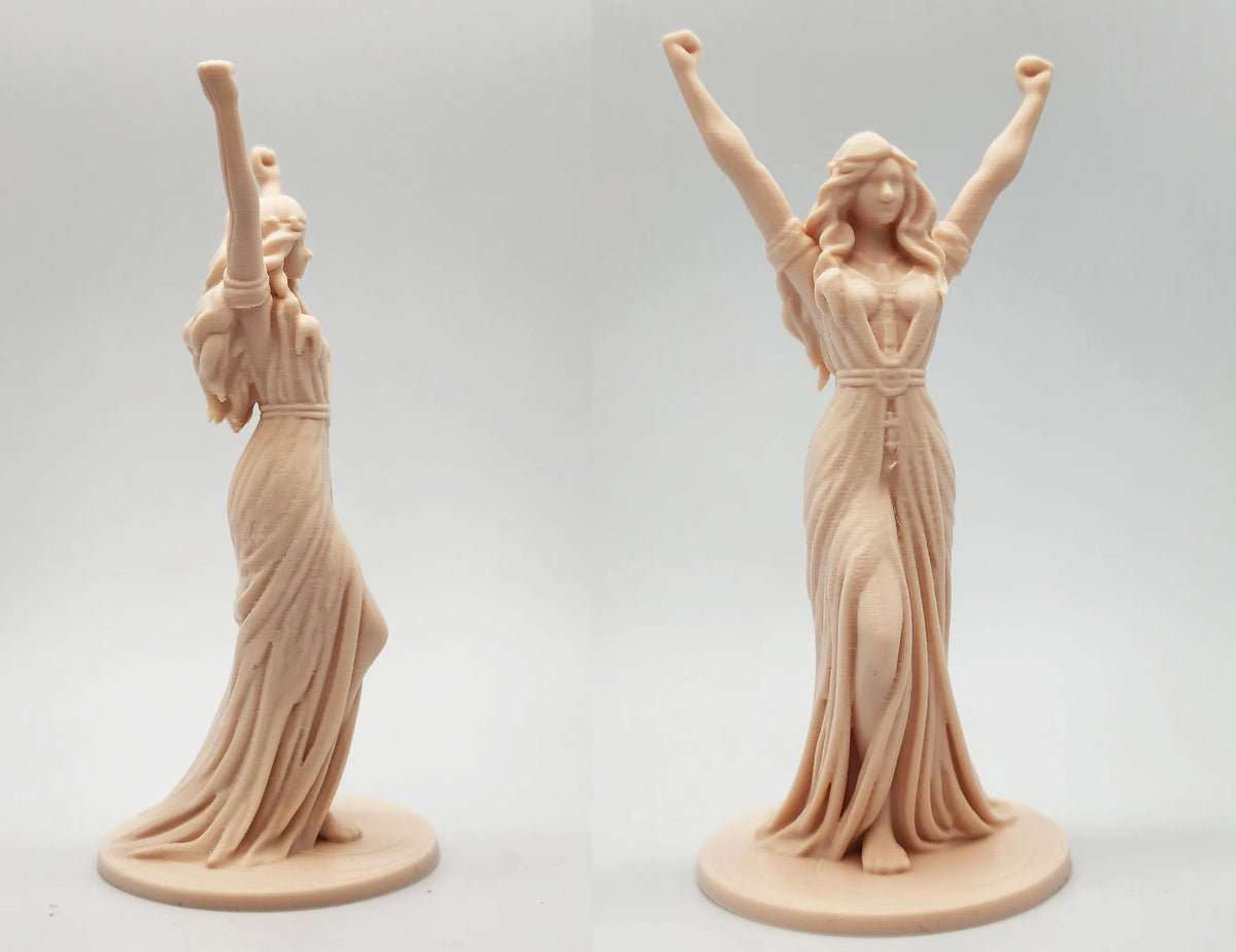Statue de la Déesse de la Victoire - Art Print