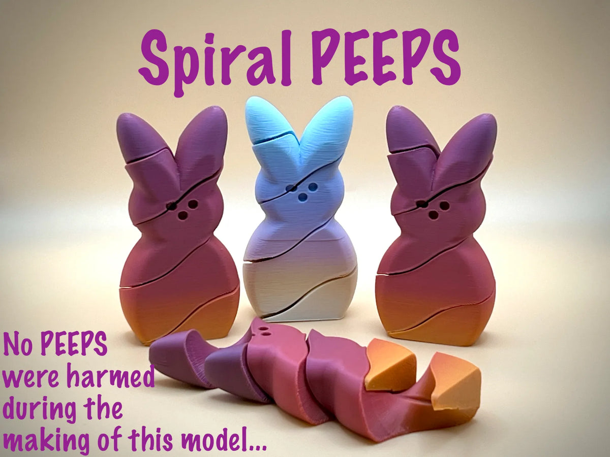 Lapins Spirales - Lapin - Fêtes Print