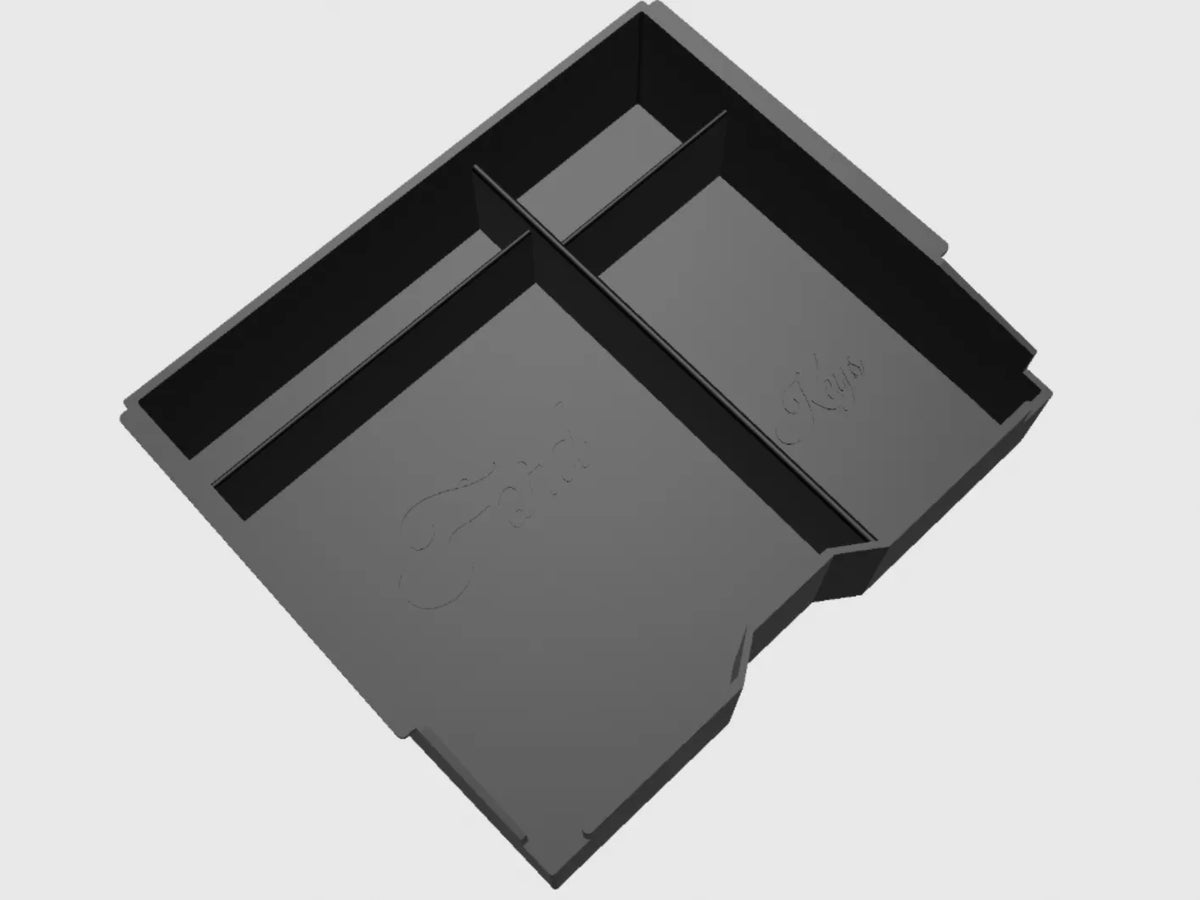 Bac de console centrale NextGen Ford Ranger/Everest - Auto Print