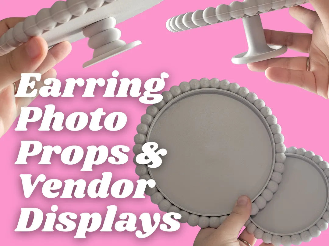 Présentoirs à bijoux pour photos et marchés - Cosplay Print