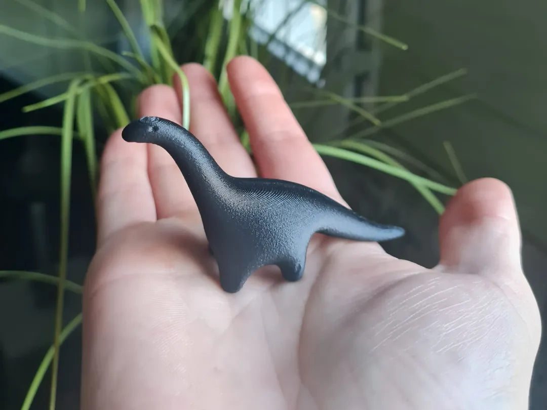 Figurine de dinosaure minimaliste – Petit compagnon de bureau - Geek Print