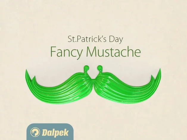 Superbe moustache pour la Saint Patrick - Fêtes Print