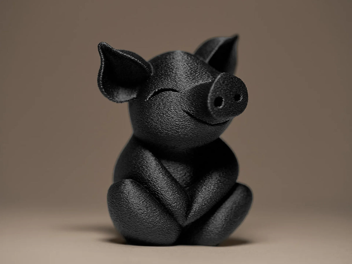 Adorable petite figurine de cochon - Figurine Print
