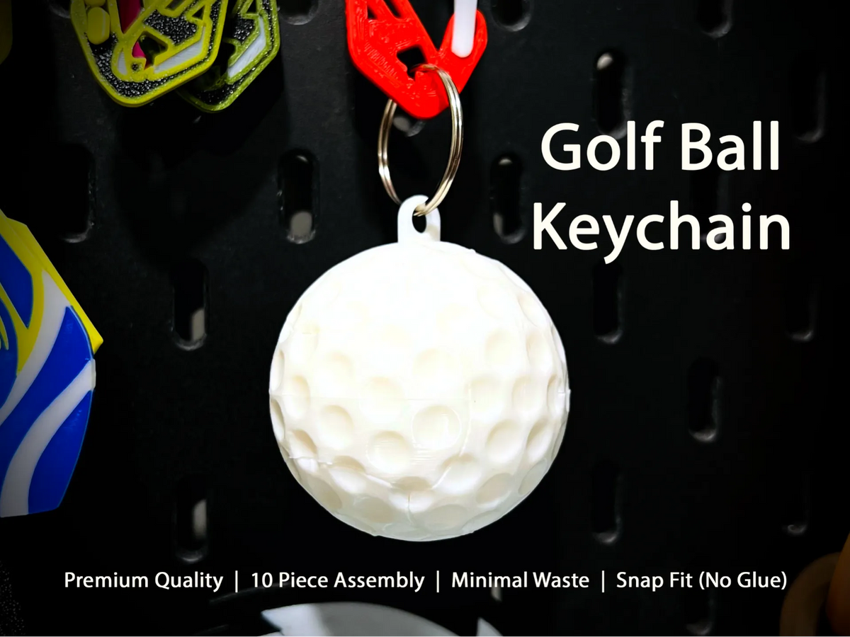 Porte-clés ballon de golf - Sport Print