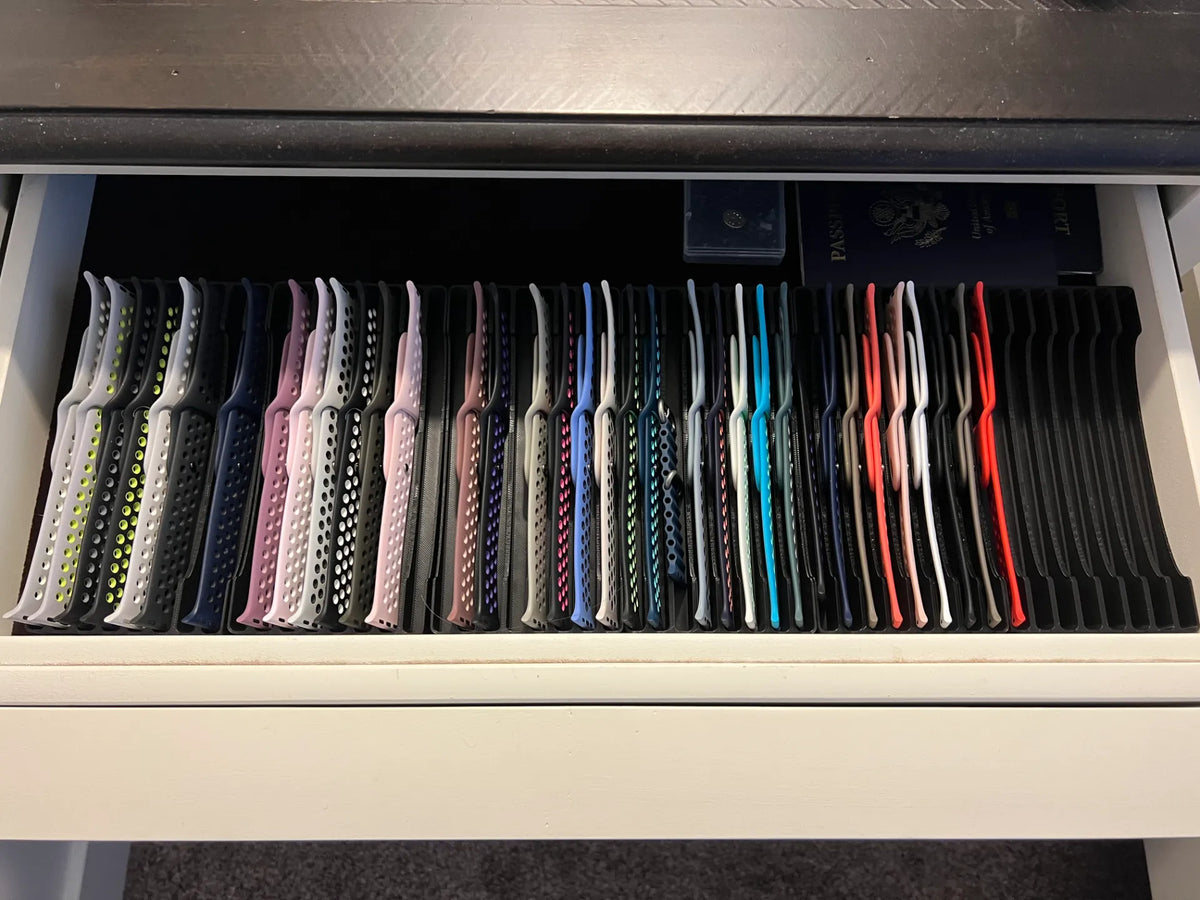 Organiseur de bracelets Apple Watch Gridfinity - Bijoux Print
