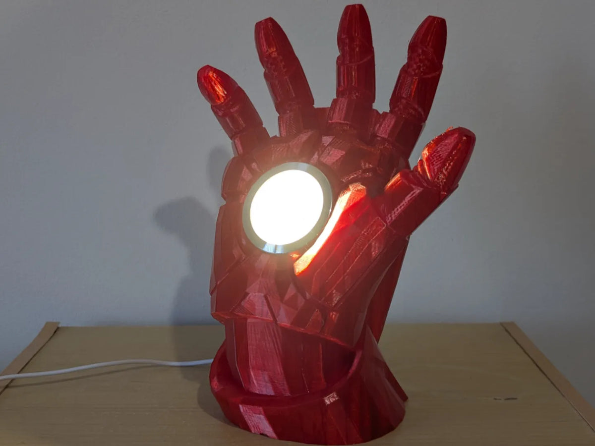 Kit de Lampe Gant d'Iron Man LED 001 - Geek Print