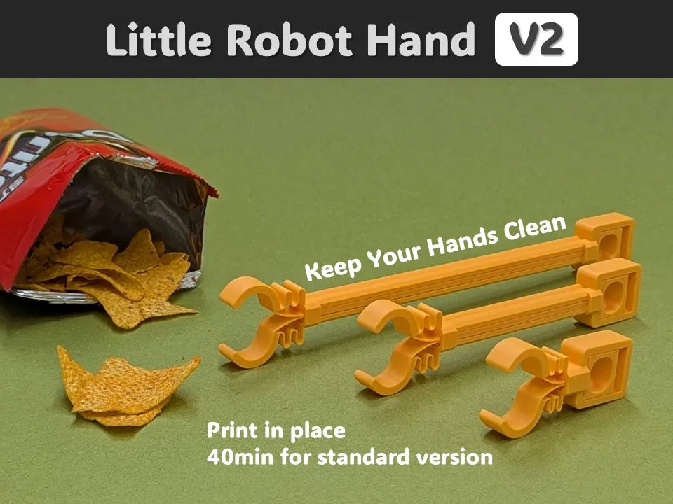 Petite main robotique V2 - Figurine Print