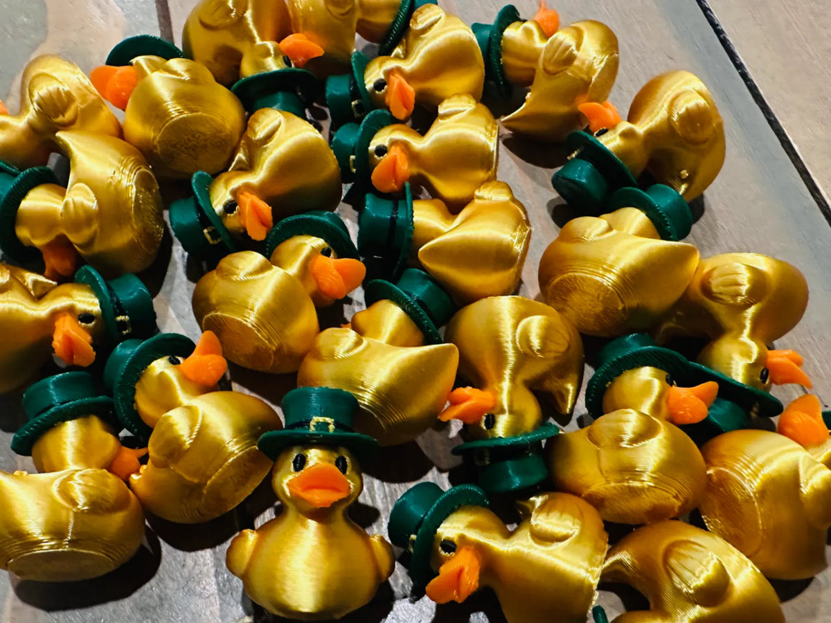 Mini Canard en Caoutchouc Édition Saint Patrick - Bébé Print