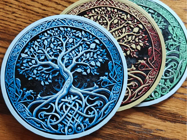 Sous-verre Arbre de Vie - Art Print