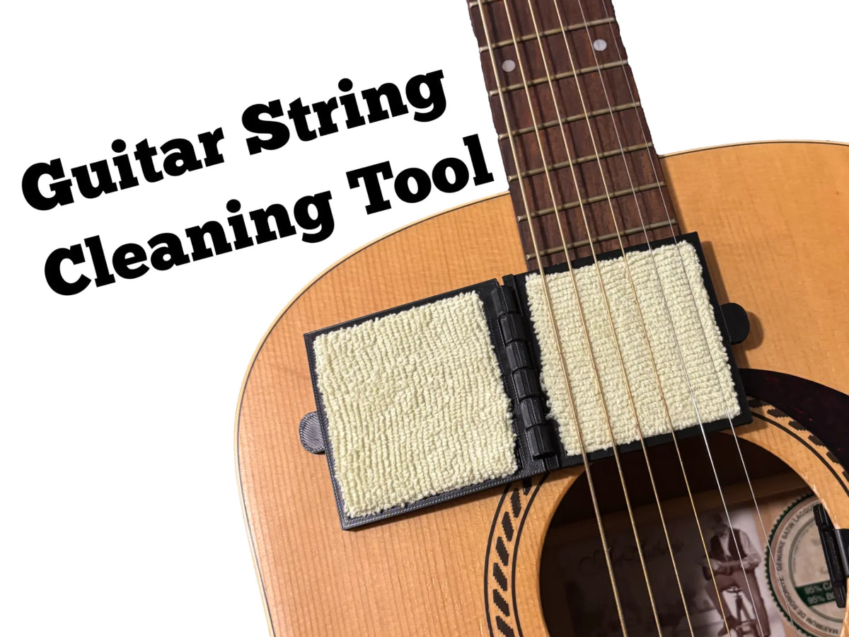 Outil de nettoyage pour cordes de guitare - Music Print