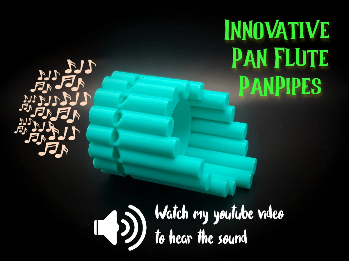Flûte à bec ronde - panpipes - Music Print