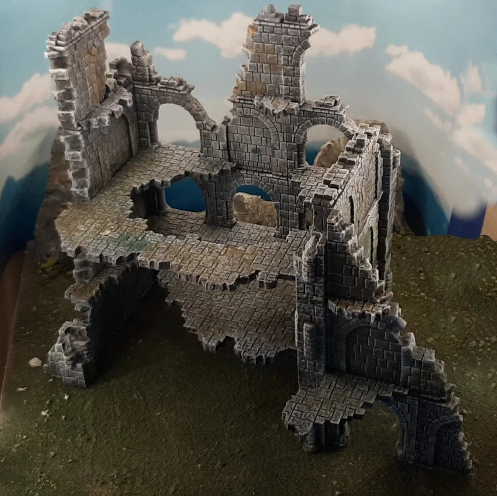 Ulvheim B2 - ruines fantastiques modulaires - Maquette Print