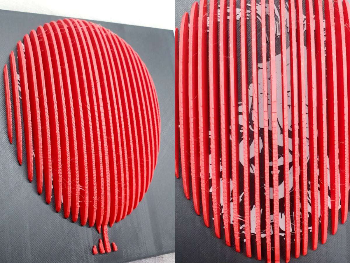 Pennywise le Clown ÇA, œuvre d'art 3D en couches - Art Print