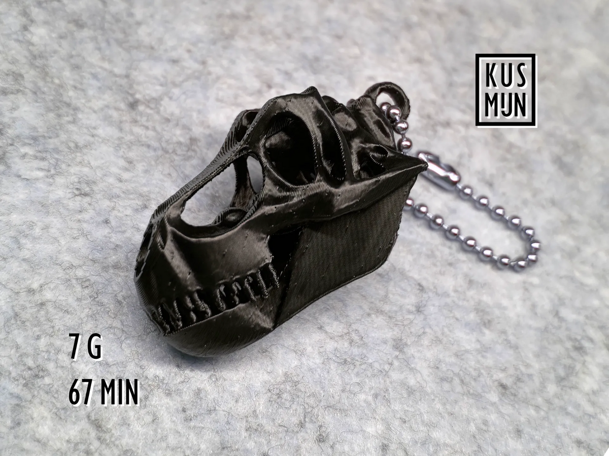 Pendentif / porte-clés T-Rex polygonal - Maquette Print