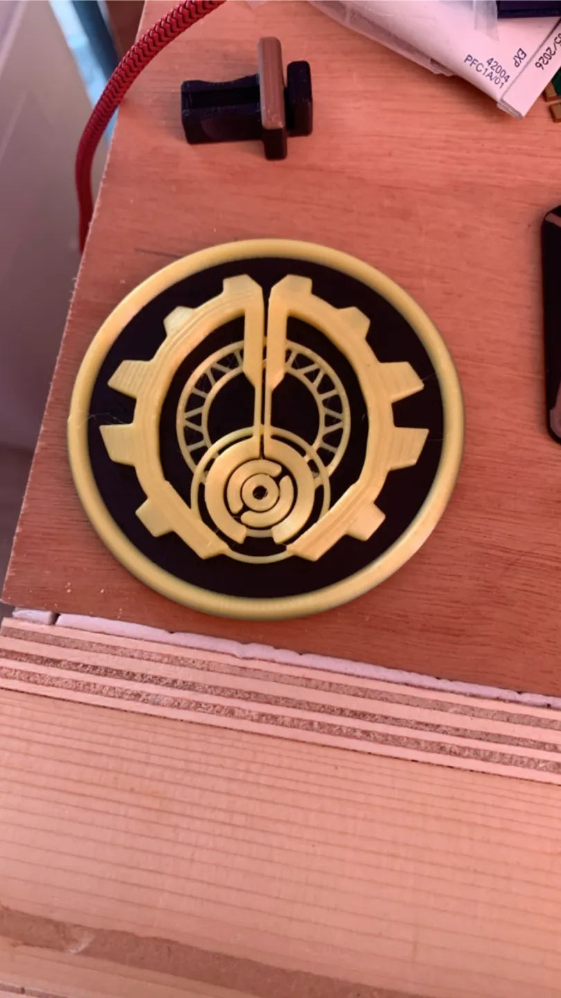 Insigne d'agent de Piltover Arcane - Geek Print