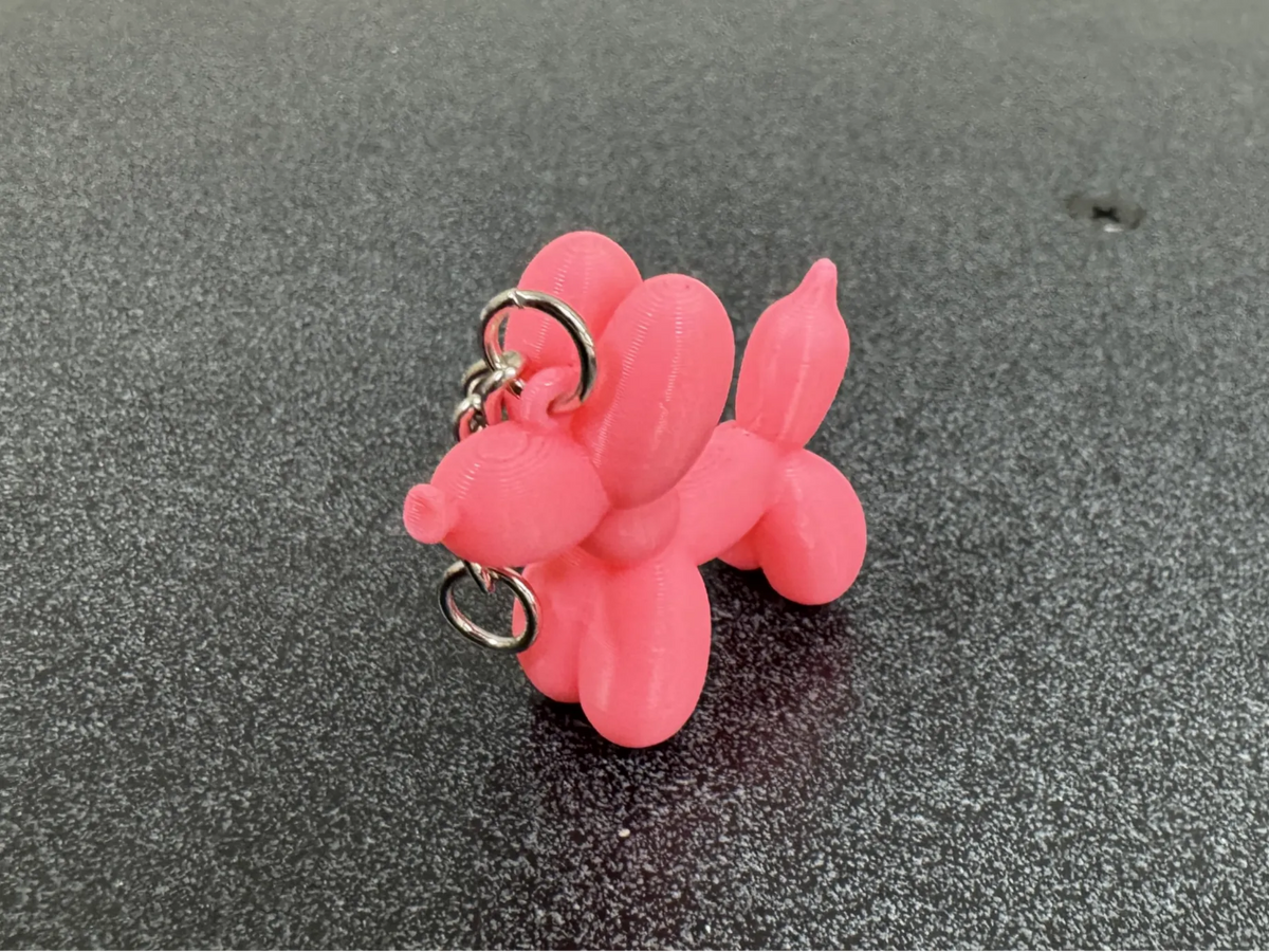 Porte-clés chien ballon Pâques - Cadeau Print