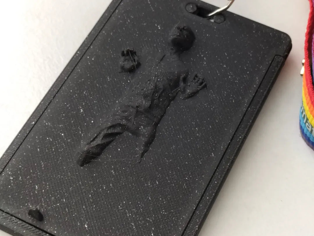 Porte-badge Han Solo carbonite Star Wars - Geek Print