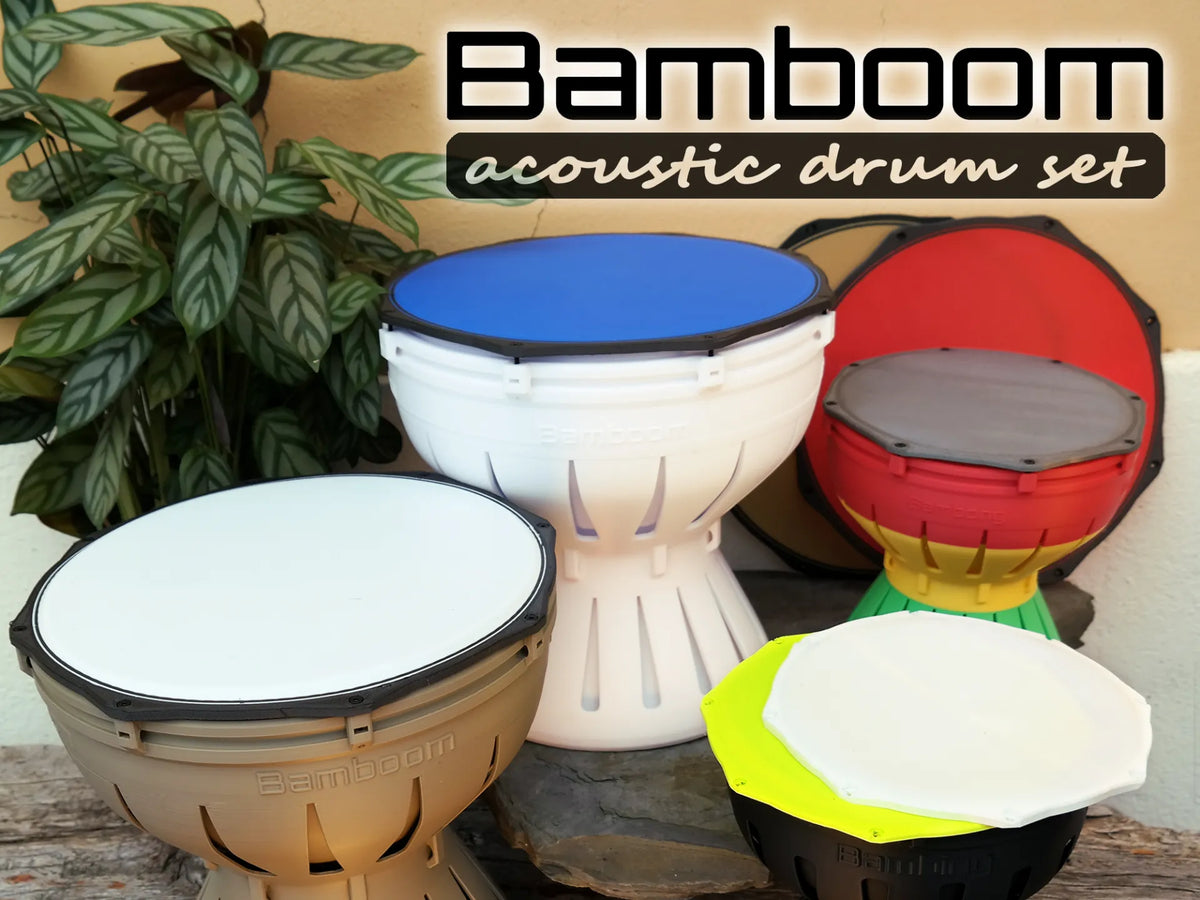 Batterie acoustique série Bamboom (peaux interchangeables) - Music Print