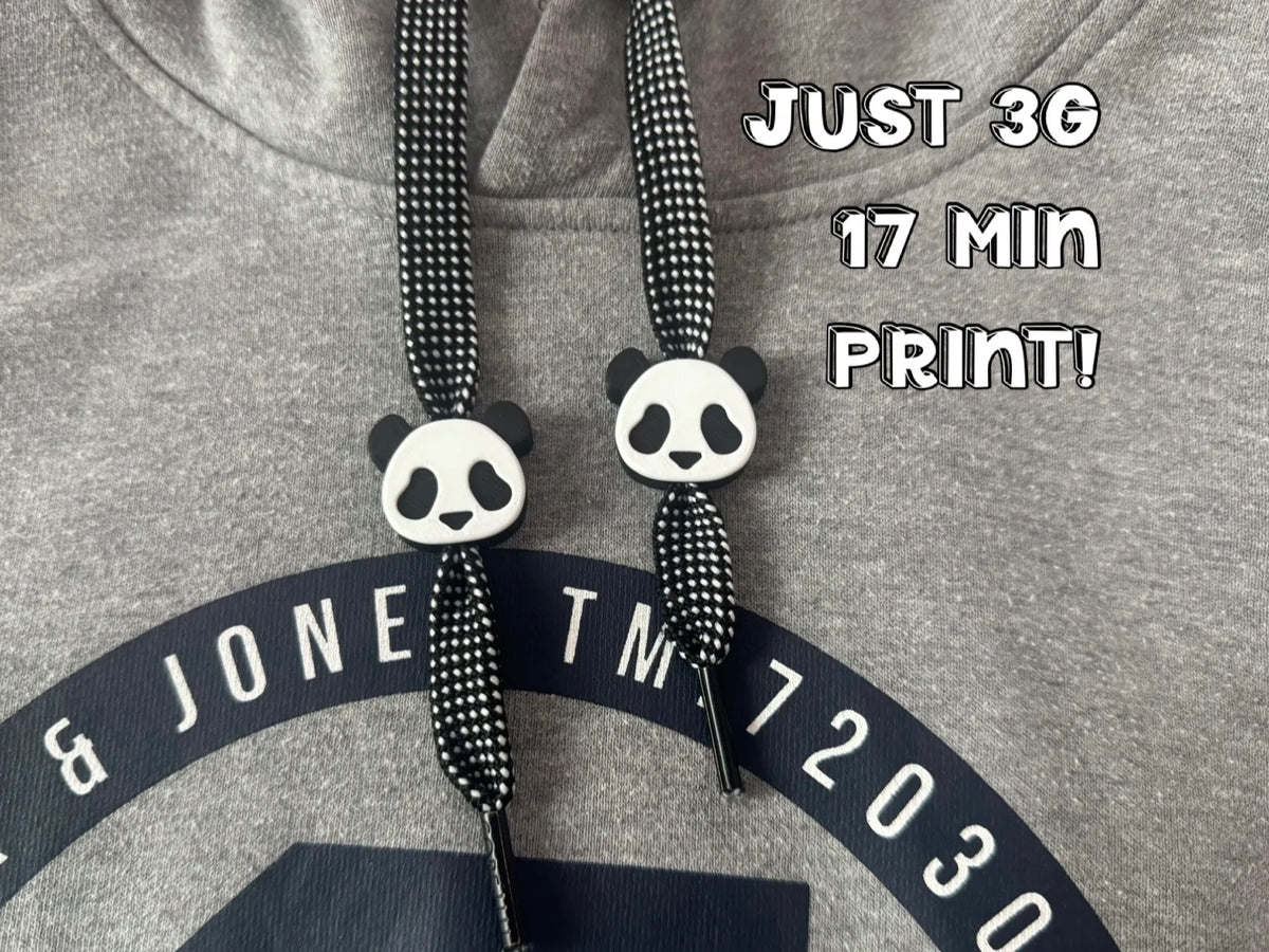 Perles à cordon Panda - Bijoux Print