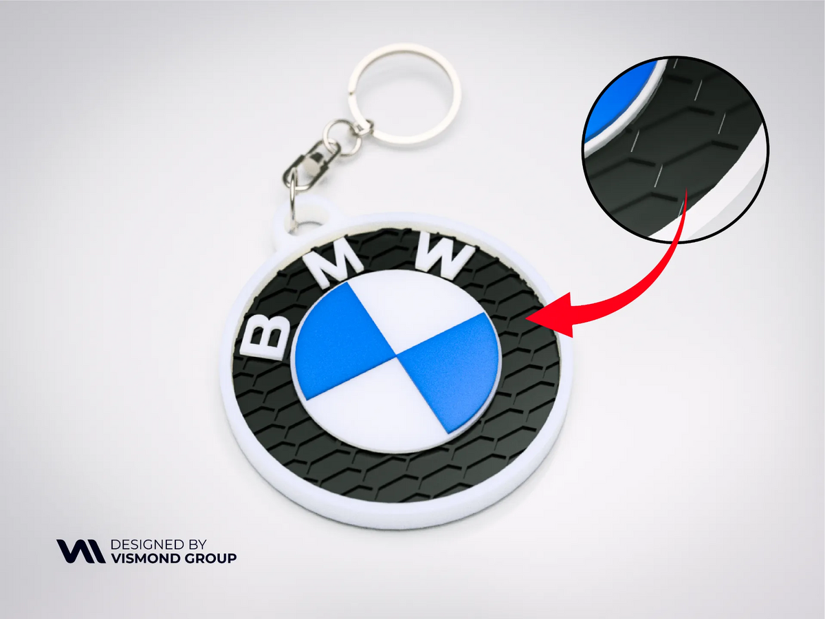 Porte-clés BMW – modèle 3 - Auto Print