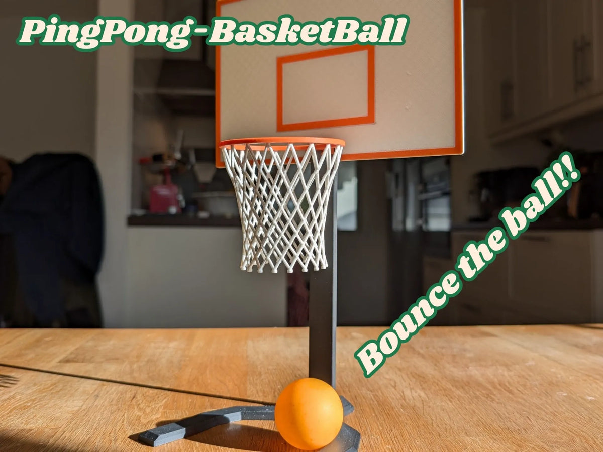 Ping-pong de bureau - Basket-ball - Sport Print