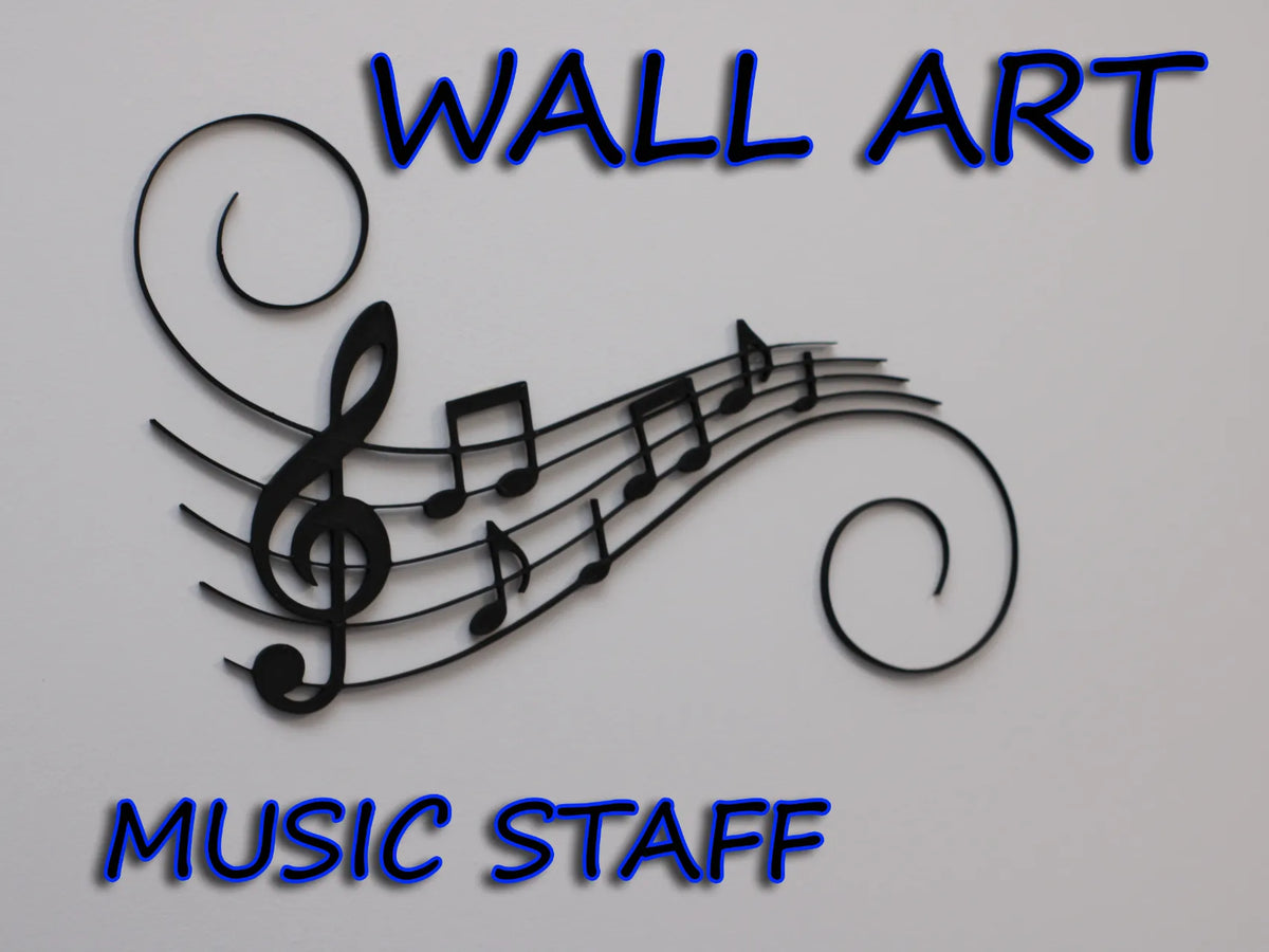 Art Mural Portant une Partition - Music Print