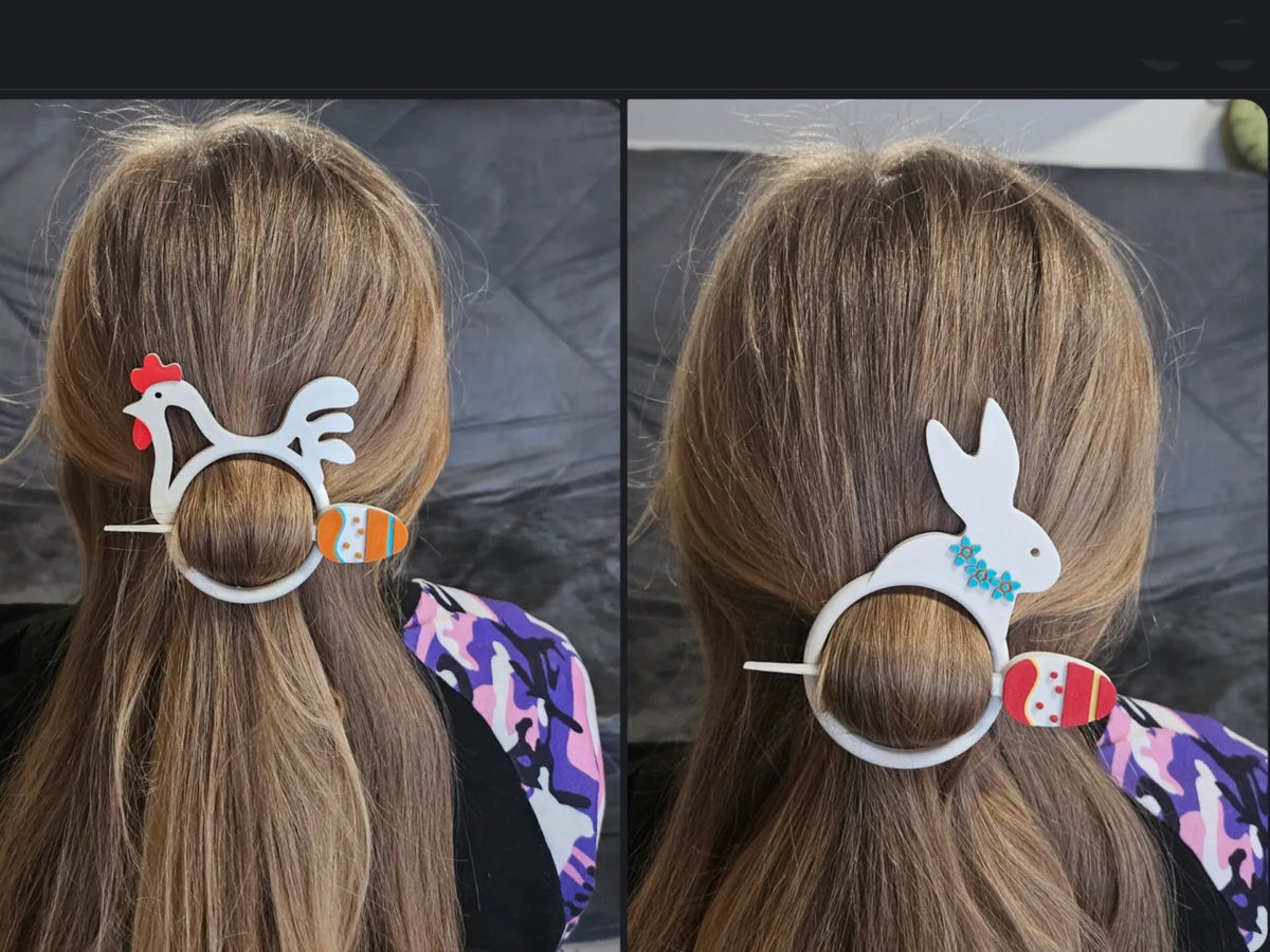Barrette de cheveux de Pâques - Cosplay Print