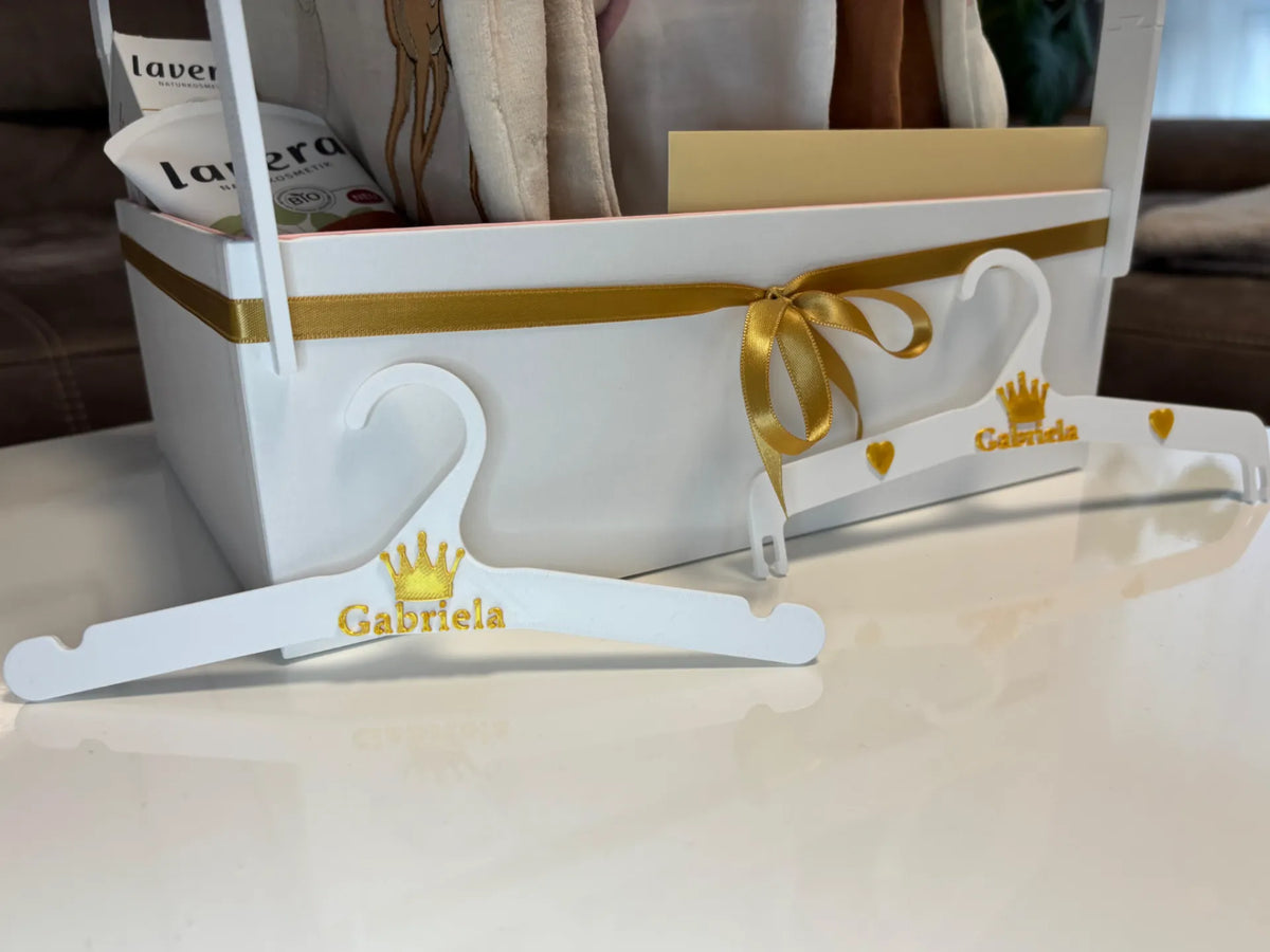 Cintre pour vêtements de bébé - cadeau et organisateur - Bébé Print