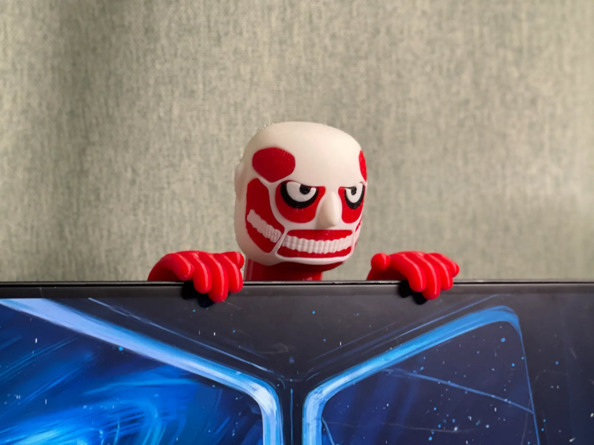 Ornements de bureau d'ordinateur L'Attaque des Titans - Geek Print