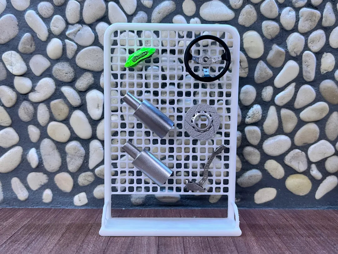 Vitrine pour diorama d'accessoires garage 1-10 & 1-18 - Auto Print