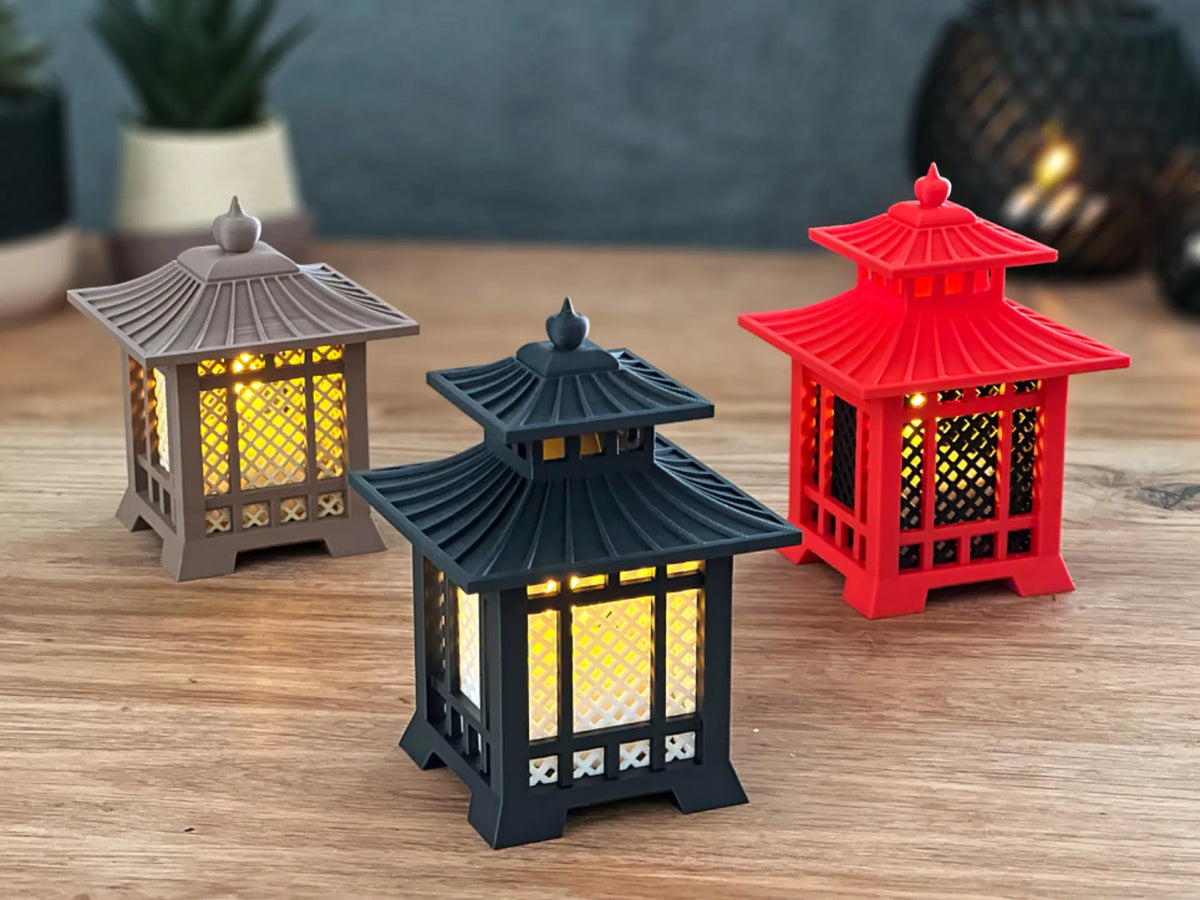 Lanterne japonaise miniature chauffe-plat - Cadeau Print