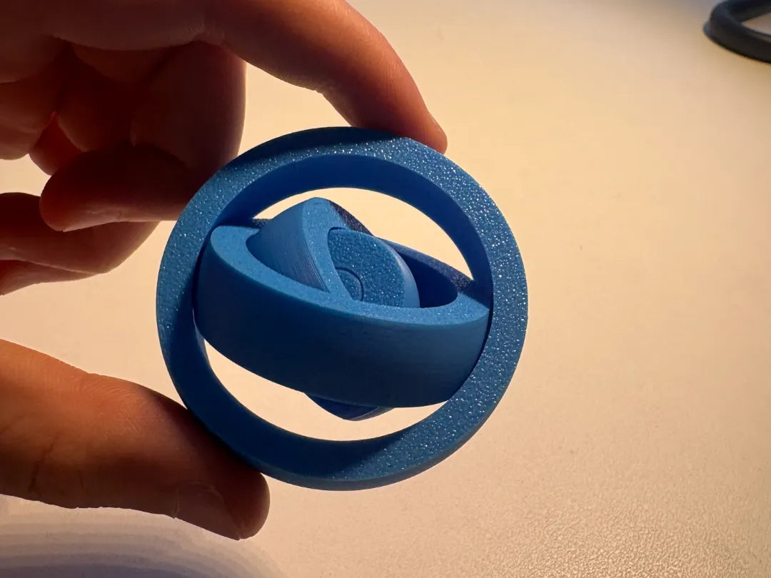 Gyroscope à 4 anneaux anti-stress - Bijoux Print