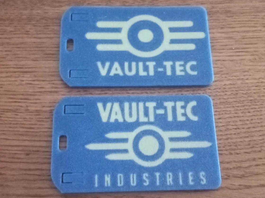 Porte-badges Fallout, porte-carte d'identité Vault-Tec - NFC Print
