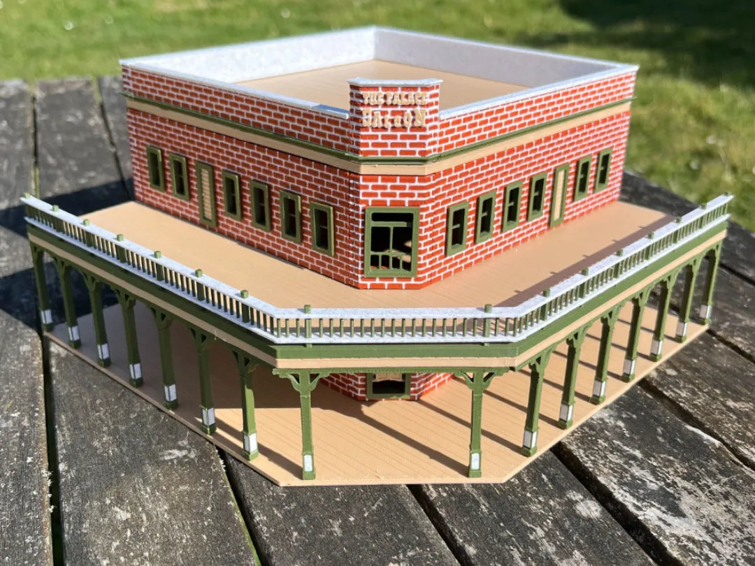 Retour vers le Futur 3 - Le Palace Saloon - Geek Print