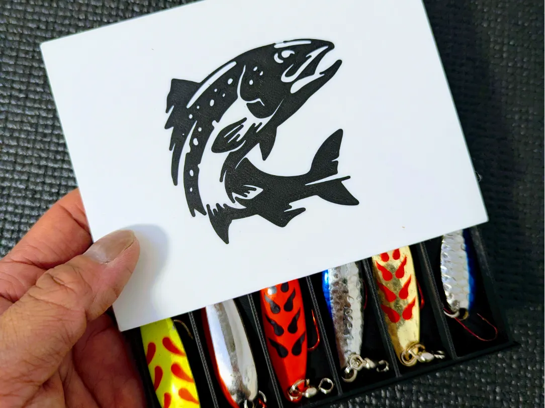 Boîte à leurres de pêche - Outdoor Print