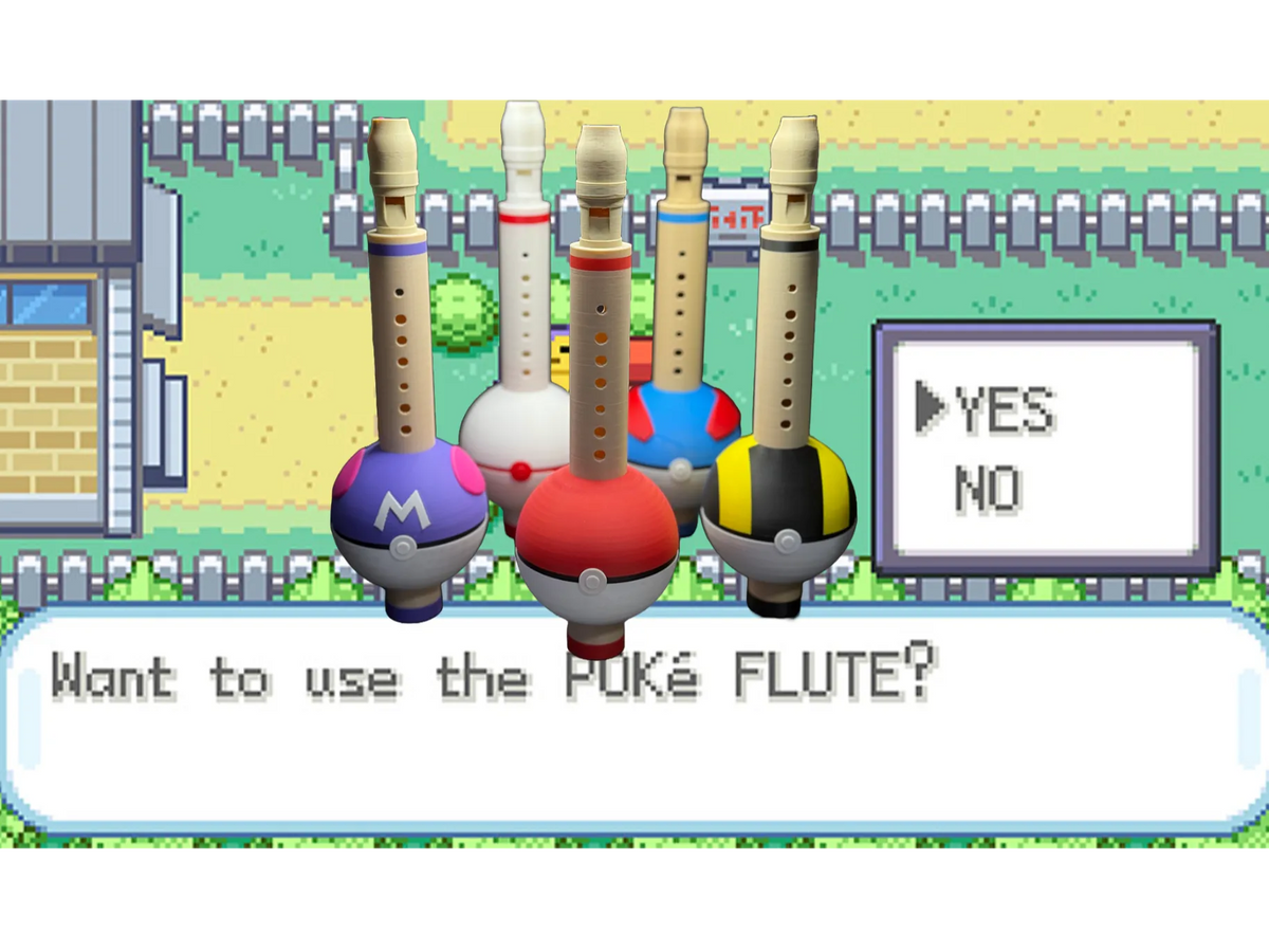 Poké- Flûte - Music Print