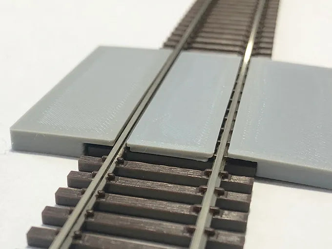 Plaques de voies ferrées pavées à l'échelle HO Code 83 - Maquette Print