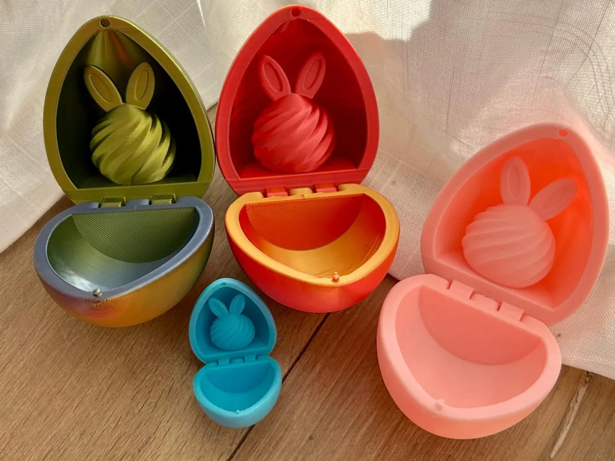 Œuf surprise avec un œuf de lapin à l'intérieur - Cadeau Print