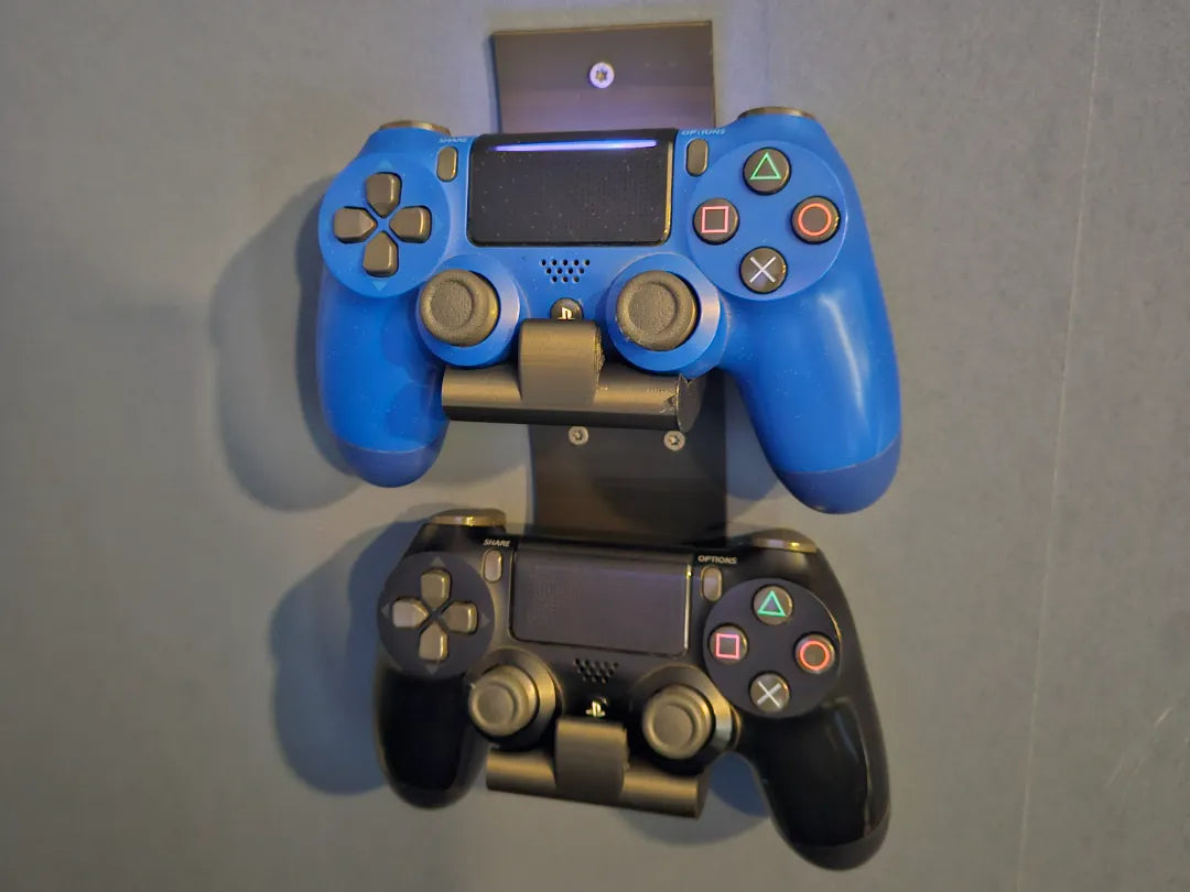 Support mural double pour manettes PS4 - Geek Print