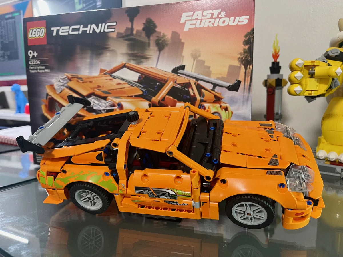 Support d'exposition Technic Fast and Furious Supra MK4 - Auto Print