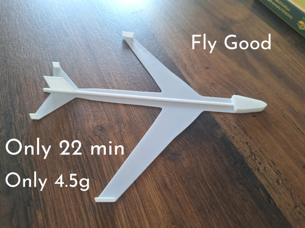 Planeur Boeing 747 Vol très réussi - Maquette Print