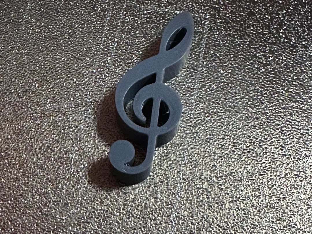 Clé de sol - Music Print