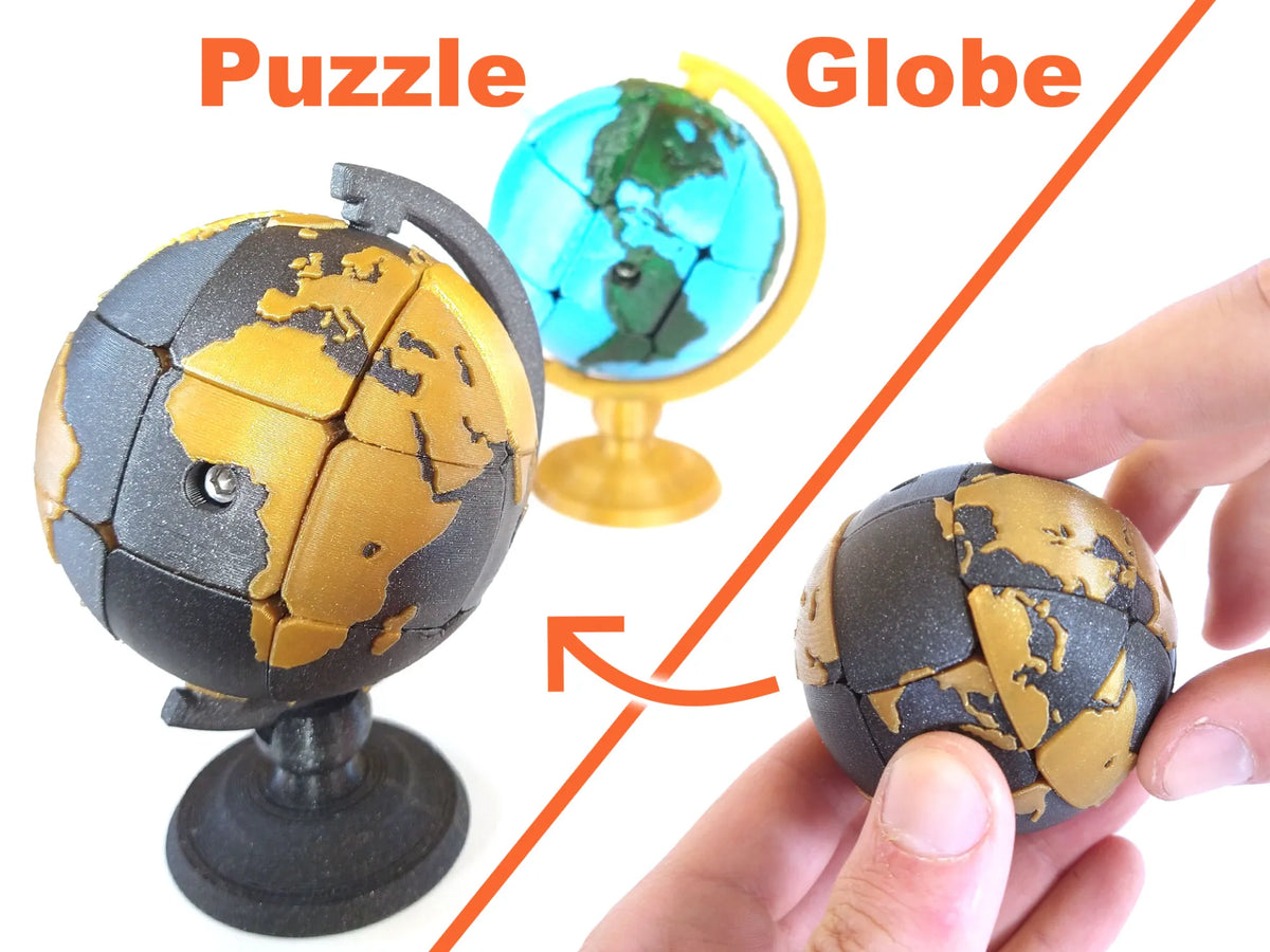 Earth Cube : un globe-puzzle de type Rubik - Jeux Print