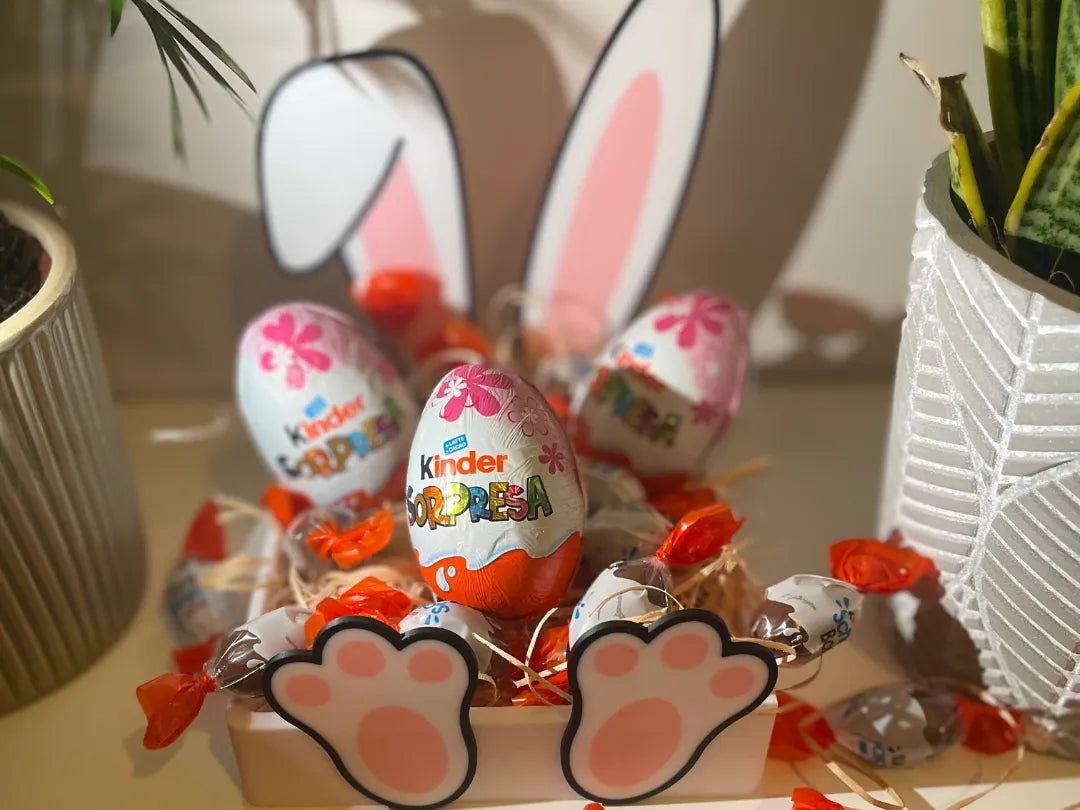 Panier de Pâques - Lapin de Pâques - Fêtes Print