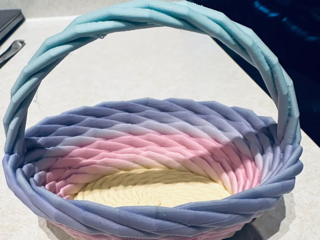Panier de Pâques ovale - Fêtes Print