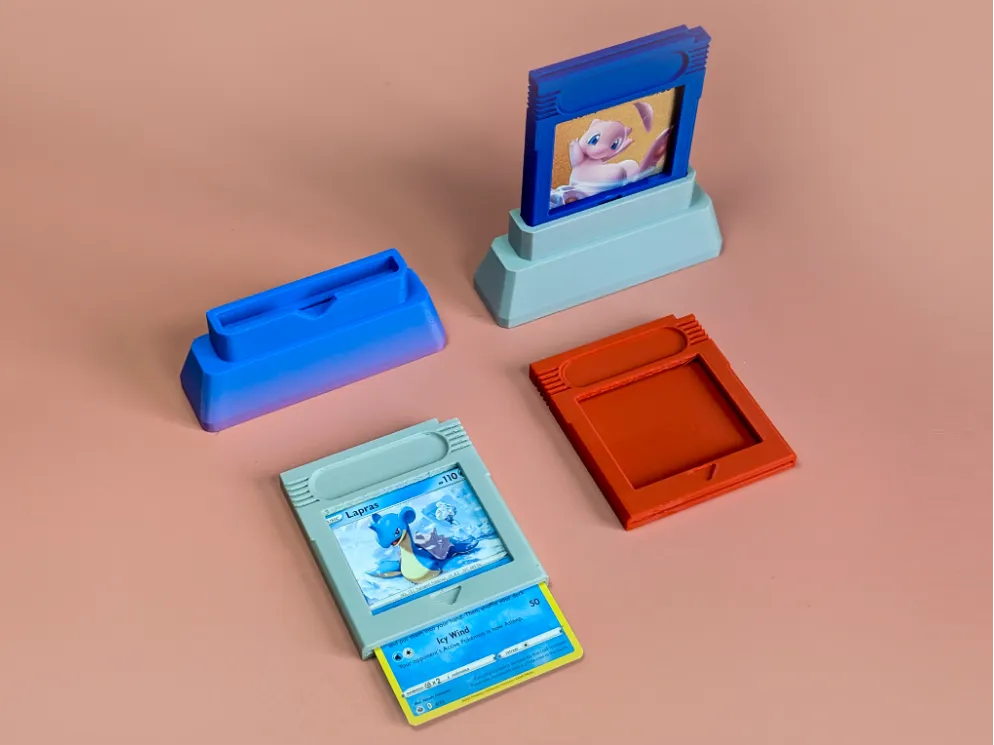 Support pour cartes Pokémon sur cartouche Game Boy - Jeux Print