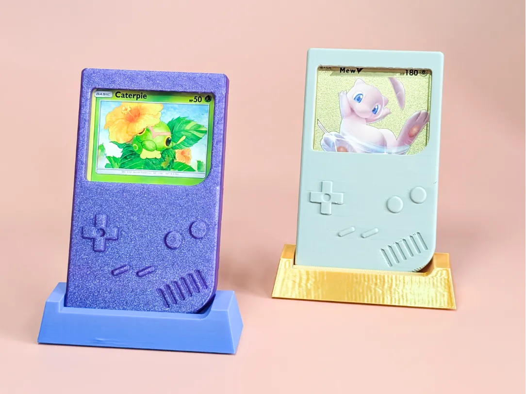 Support pour cartes Pokémon Game Boy (avec support) - Jeux Print